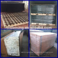 Square Post With Welded triangle bending wire mesh fence